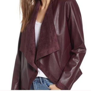 BB Dakota Burgundy Suede fall Jacket